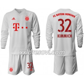 FC Bayern München Joshua Kimmich 32 Drugi Dječji Komplet Dresovi za Nogomet 2020-2021 Dugim Rukavima (+ kratke hlače)